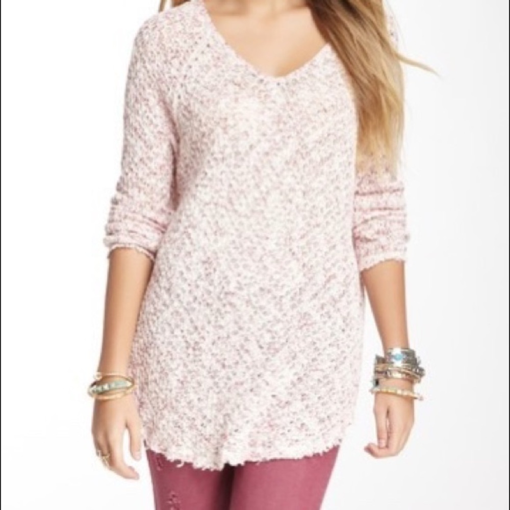 Free People Poppyseed Yarn Pullover